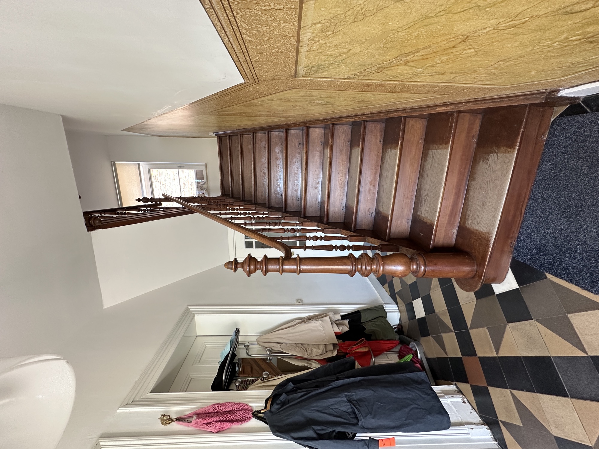 Private entrance hall and staircase