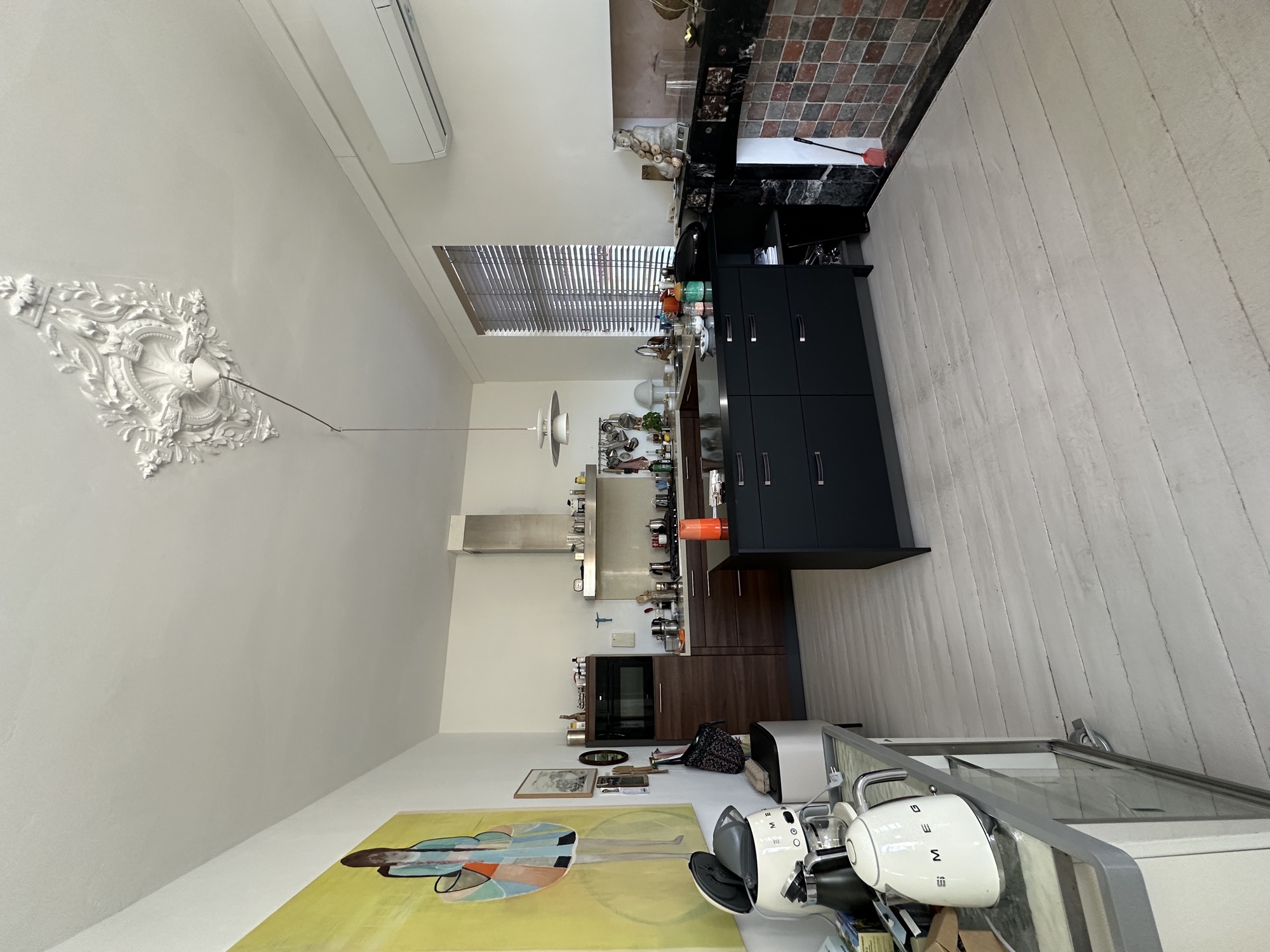Private kitchen for the resident artist