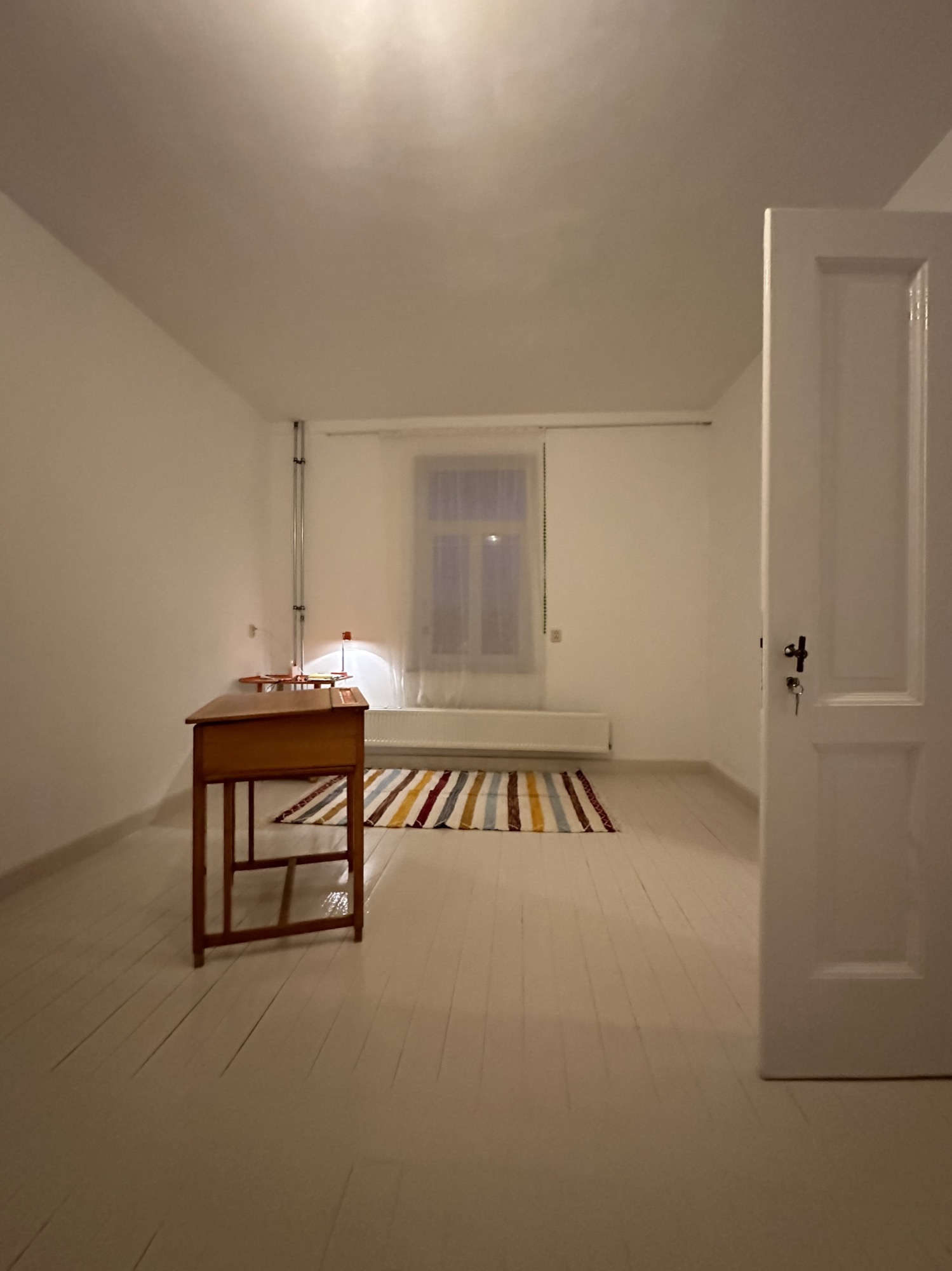 Studio on the first floor of the No. 5 artist residency